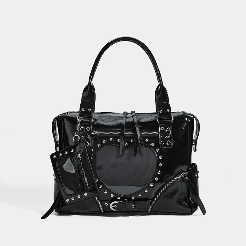 Leatherwork Rivets - Punk Leopard Print Rivet Motorcycle Ita