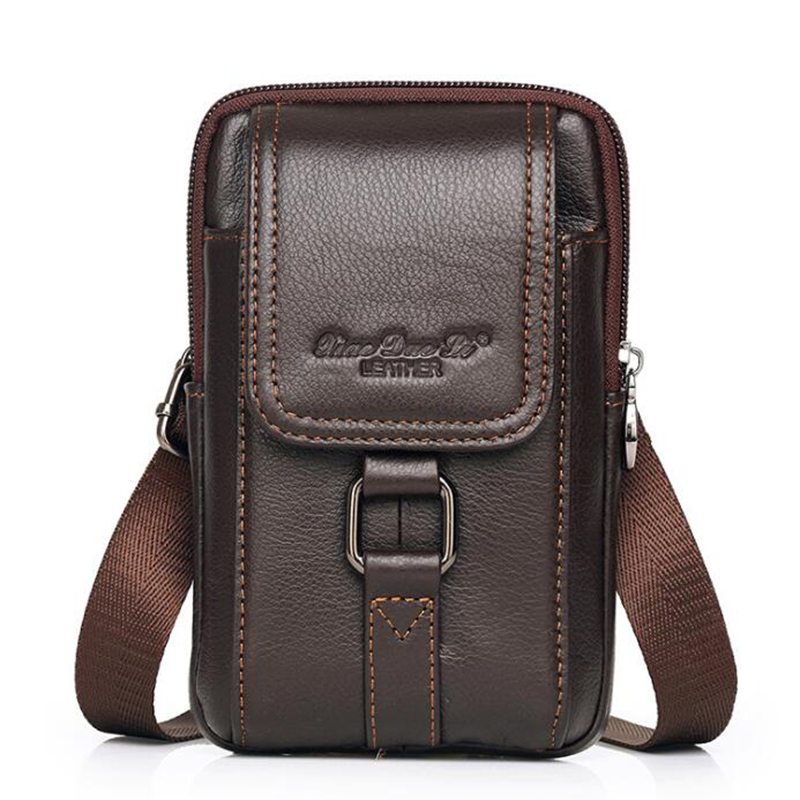 Leatherwork Belt - Men Cell/Mobile Phone Case Waist Fanny
