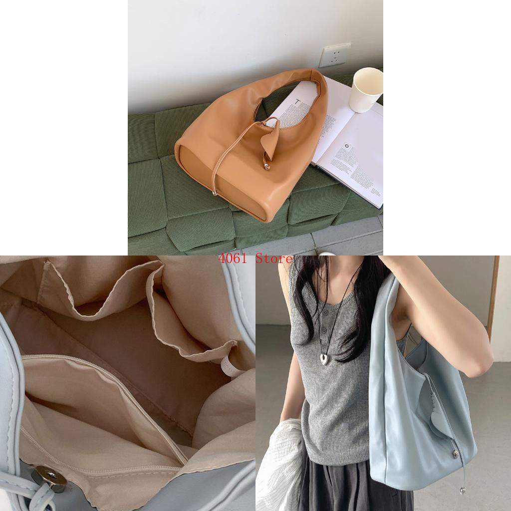 Leather Work Duffle Bag - Stylish PU Leather Bag For Women
