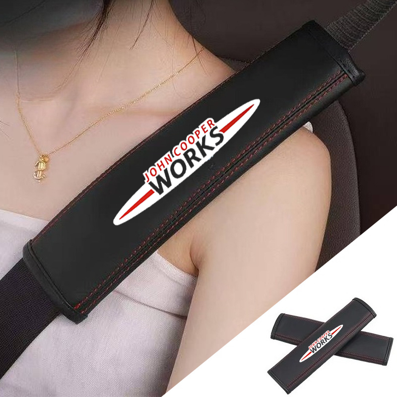 Leather Works Near Me - 2pcs Car seat belt Nappa leather