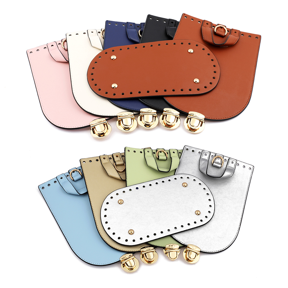 Leatherwork Hardware - DIY Bag Bottom Flip Hardware Set