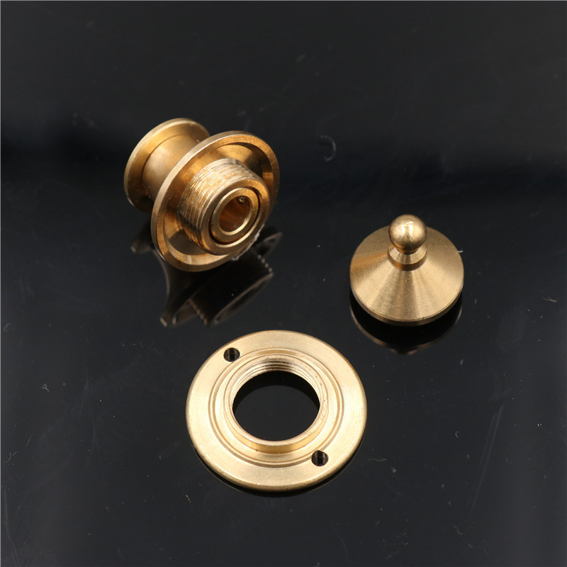 1 piece 100% Brass Bag Lock Sp - Leatherwork Hardware recension och pris