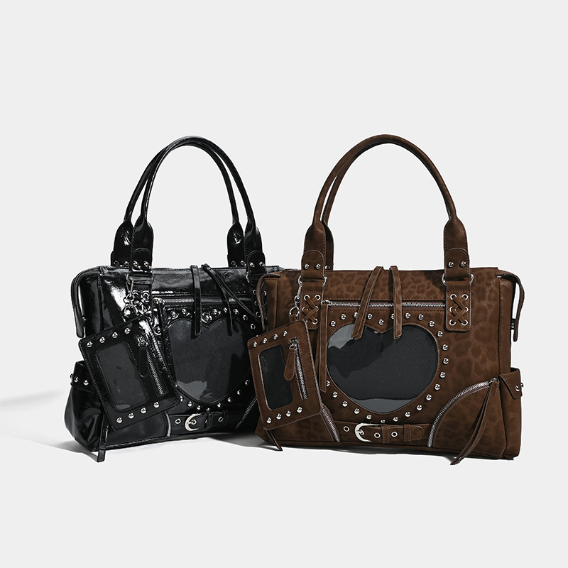 Punk Leopard Print Rivet Motor - Leatherwork Rivets recension och pris