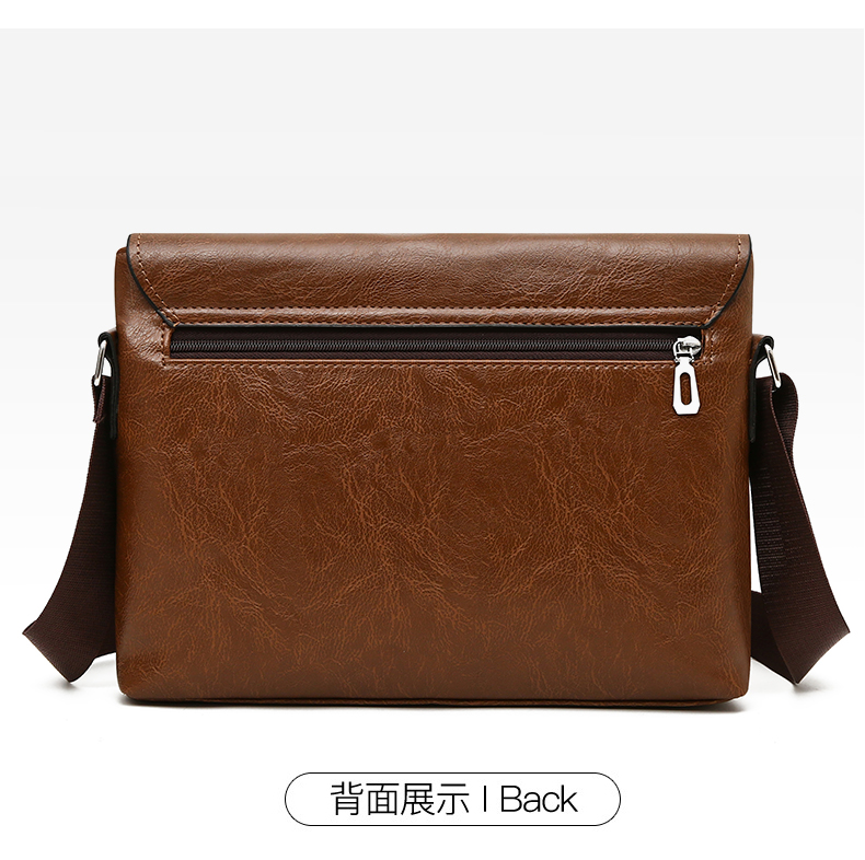 Briefcase For Men PU Leather T - Leather Work Bag Laptop recension och pris