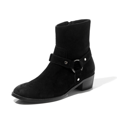 New Brown /Black Suede Leather - Leather Work Harness recension och pris