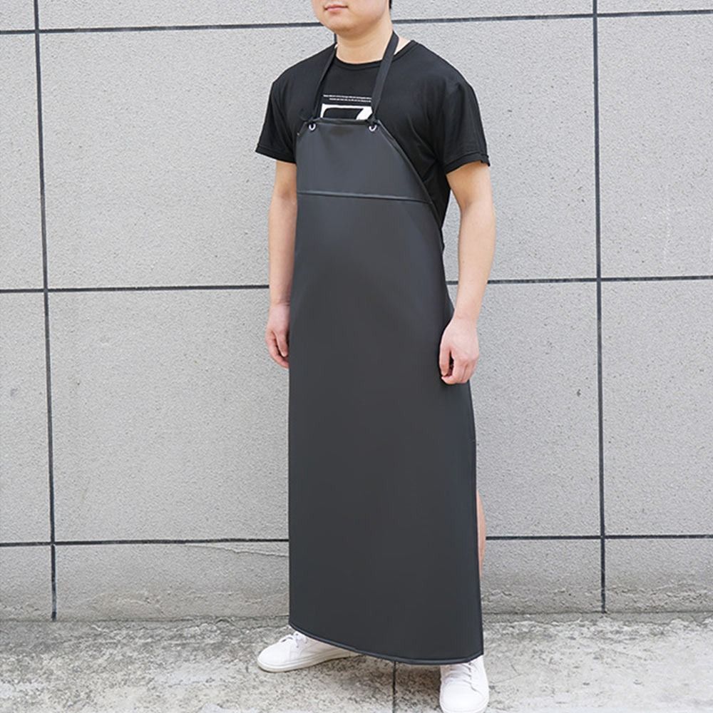 Soft PU Leather Kitchen Apron  - Leatherwork Apron recension och pris