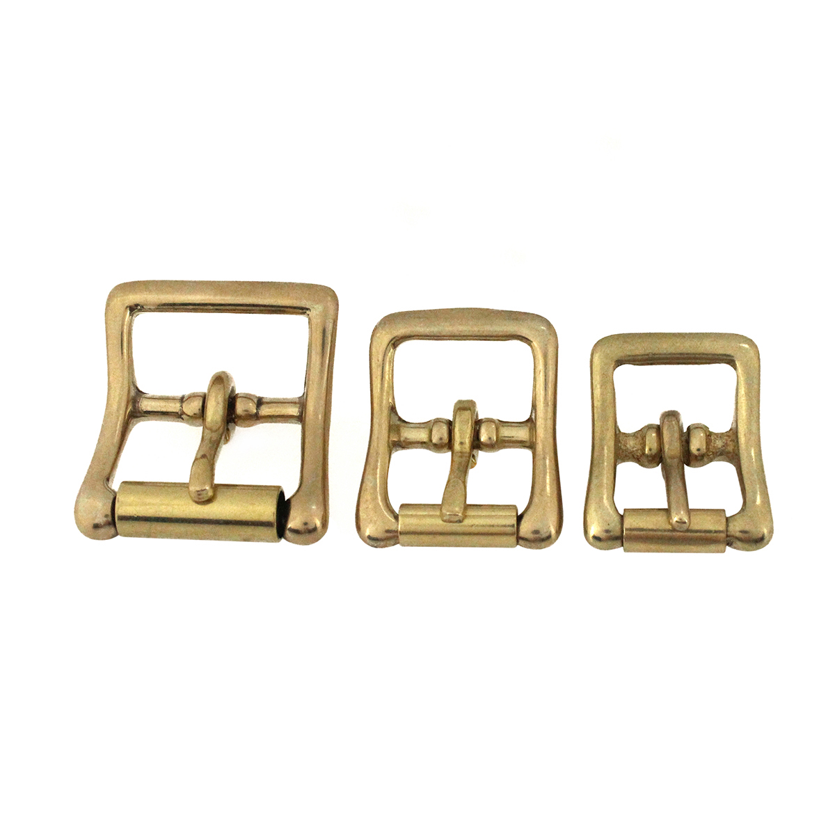 1piece Solid Brass Roller Buck - Leatherwork Hardware recension och pris