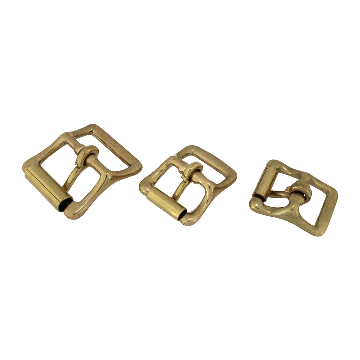1piece Solid Brass Roller Buck - Leatherwork Hardware recension och pris