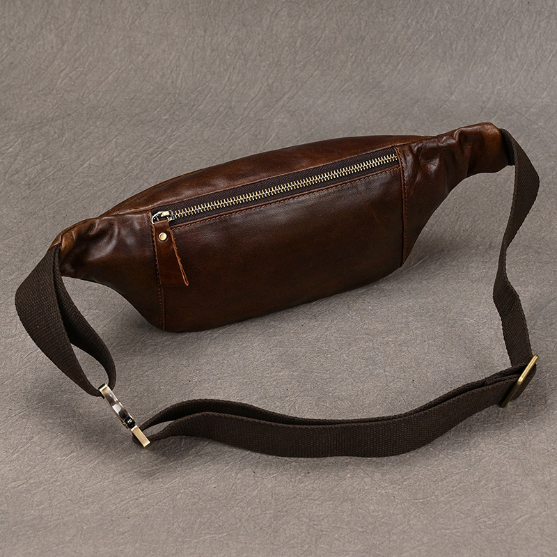 Men's Leather Chest Bags Cross - Leatherwork Belt recension och pris