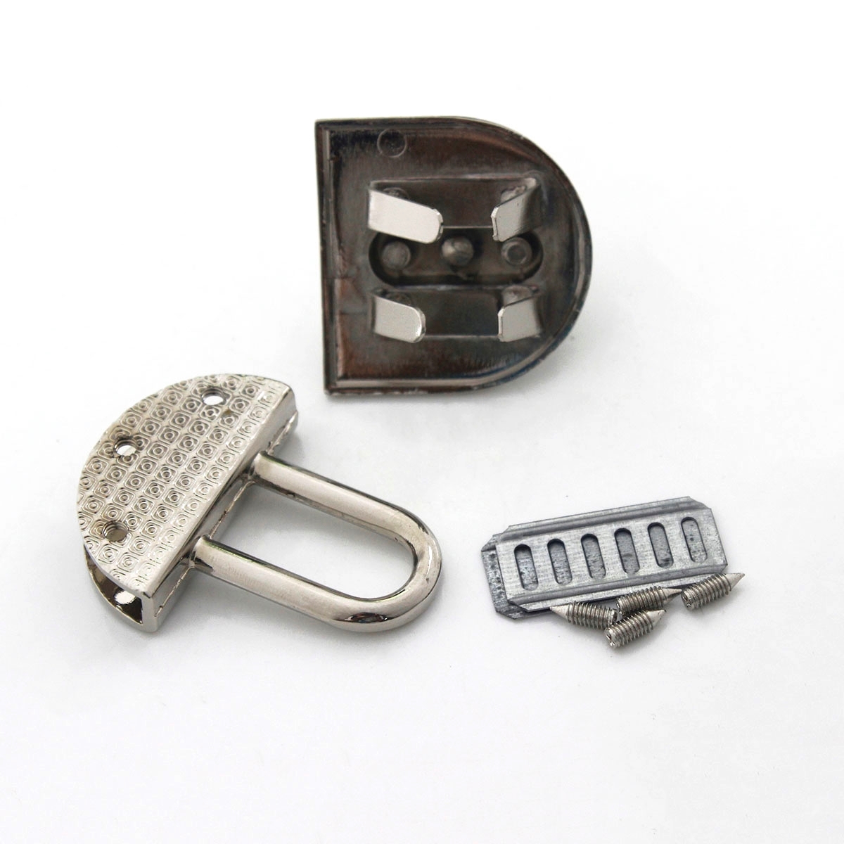 1pcs Metal Oval Shape Turn Loc - Leatherwork Hardware recension och pris