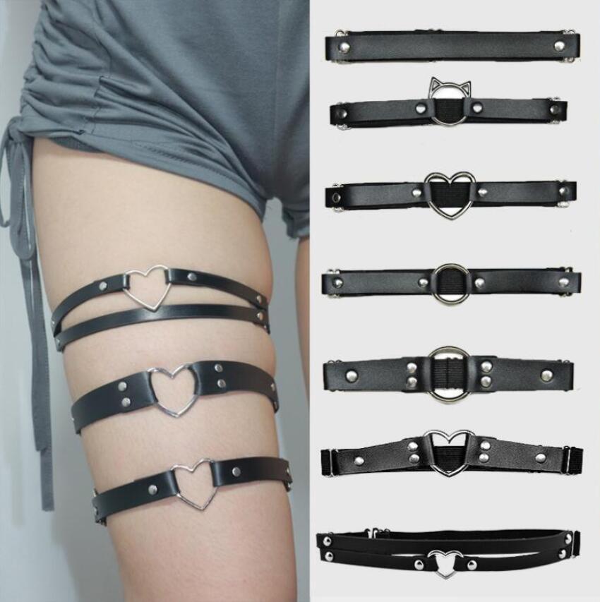 Newest Women Sexy Elasticity H - Leather Work Harness recension och pris