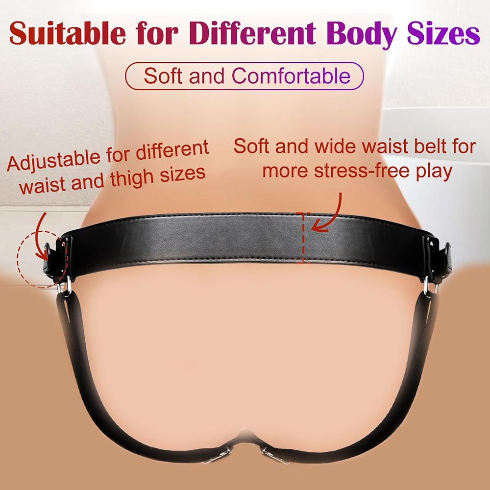 Strap On Dildo Harness Adult S - Leather Work Harness recension och pris