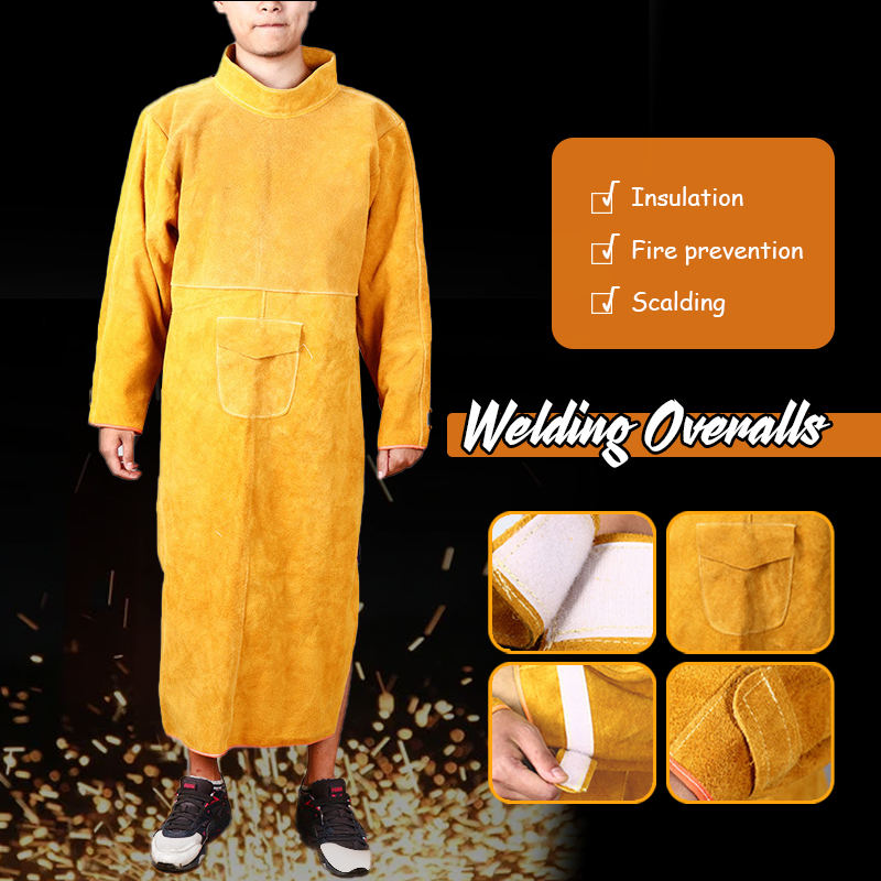 Welder Apron Welding Protectio - Leatherwork Apron recension och pris