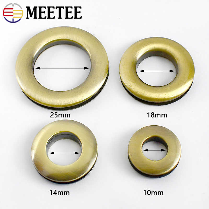 10Pcs 10-25mm O Ring Metal Buc - Leatherwork Hardware recension och pris