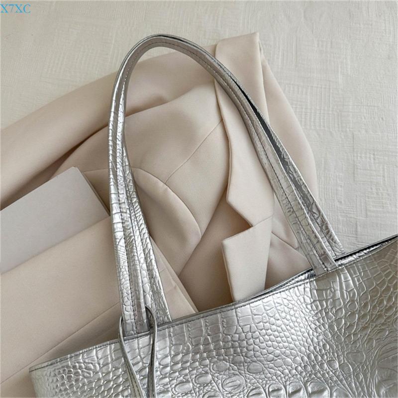 X7XC Women Casual Shoulder Bag - Leather Work Duffle Bag recension och pris