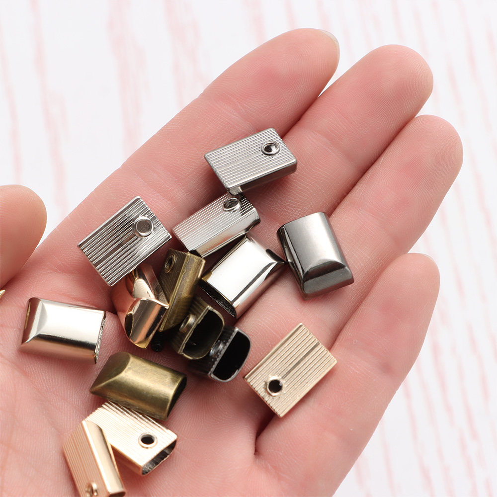 10pcs Metal Zipper Stopper Zip - Leatherwork Hardware recension och pris