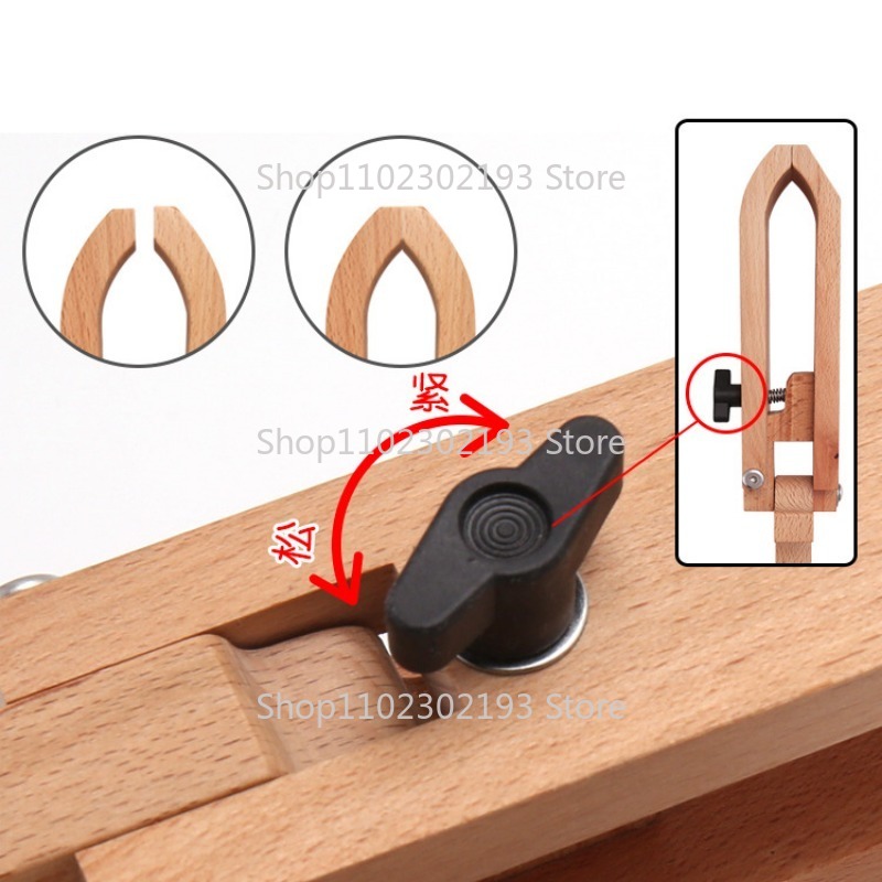Foldable Wooden Clamp Adjustab - Leatherwork Hammer recension och pris