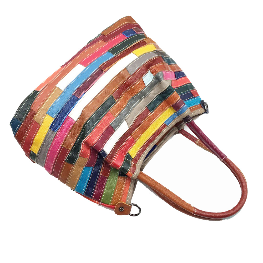 Oversized Female Genuine Leath - Leather Work Bag Laptop recension och pris