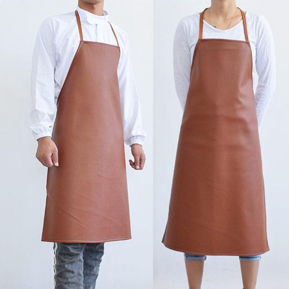 Thickened PU Leather Apron 95/ - Leatherwork Apron recension och pris
