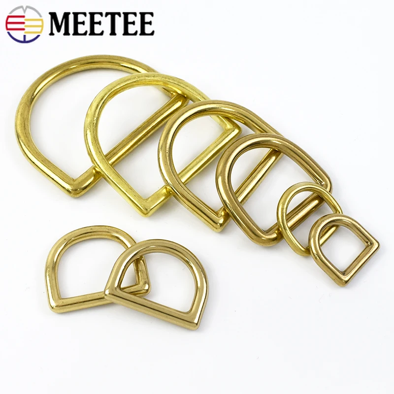 2/5Pcs 13-44mm Solid Brass D R - Leatherwork Hardware recension och pris