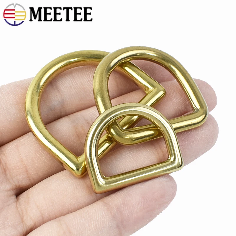 2/5Pcs 13-44mm Solid Brass D R - Leatherwork Hardware recension och pris