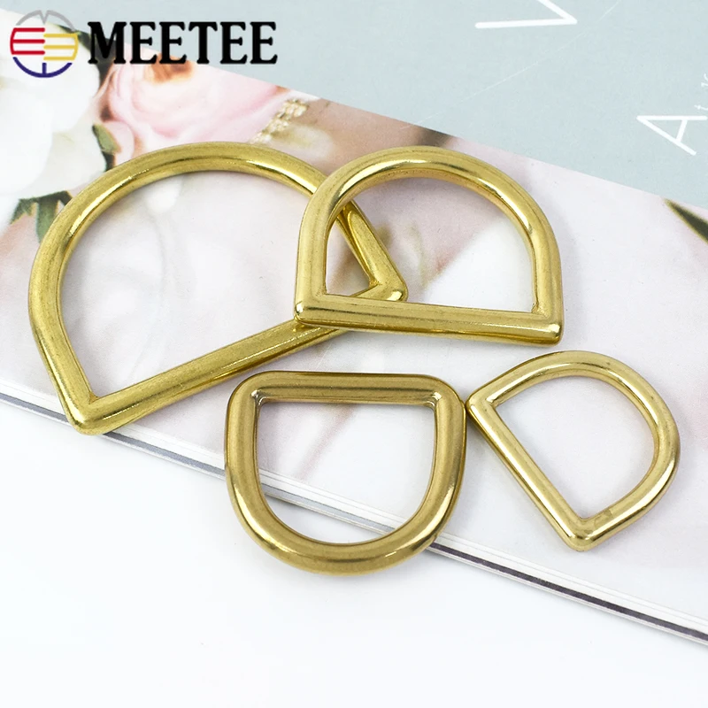 2/5Pcs 13-44mm Solid Brass D R - Leatherwork Hardware recension och pris