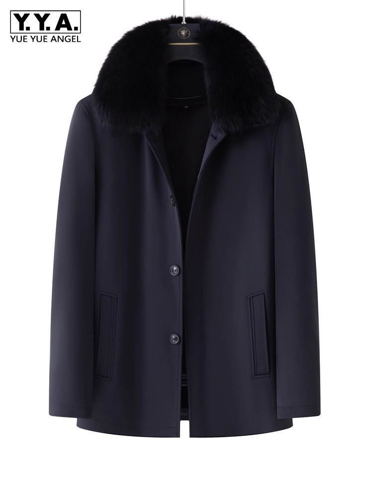 Winter Mens Business Work Real - Leather Work Jacket Mens recension och pris