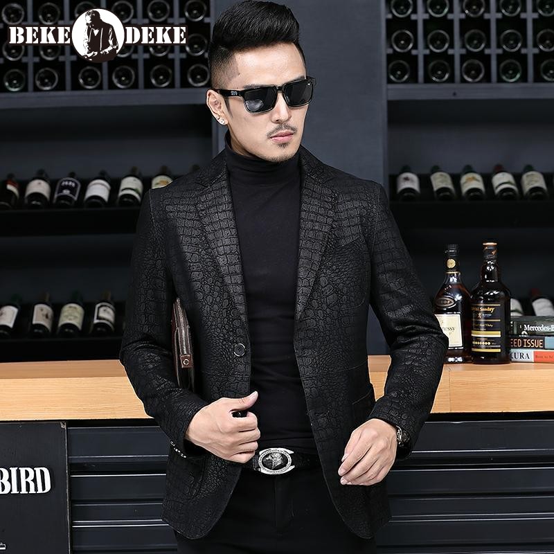 Autumn Business Men Sheepskin  - Leather Work Jacket Mens recension och pris