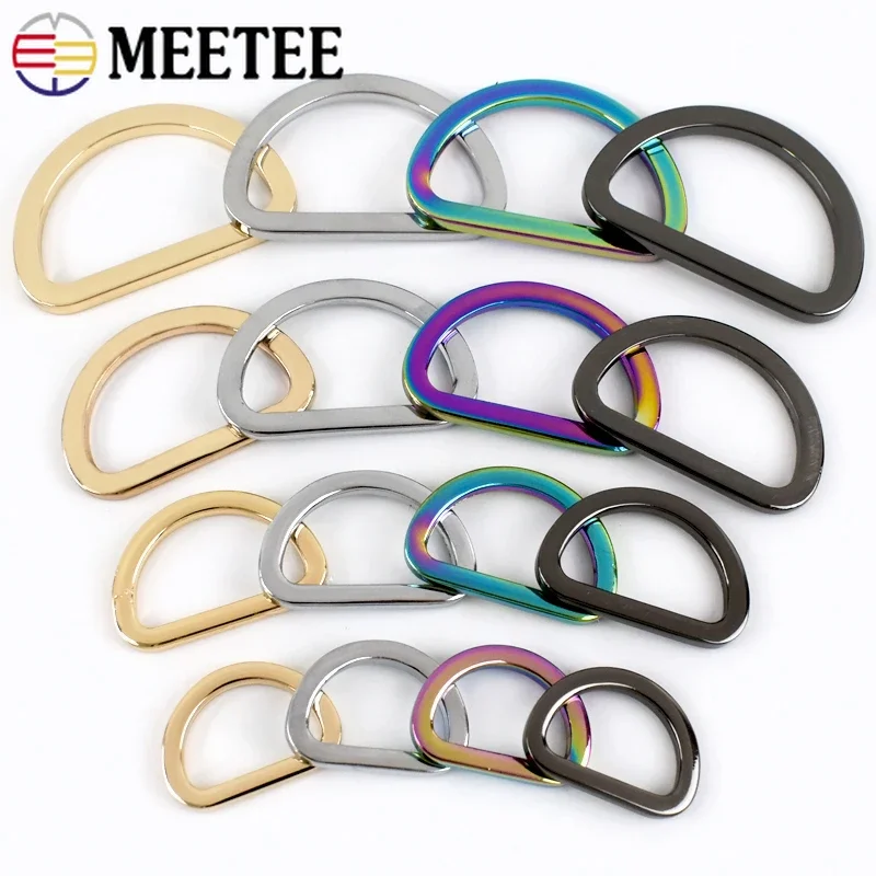 50Pcs 16-38mm D Rings Metal Bu - Leatherwork Hardware recension och pris