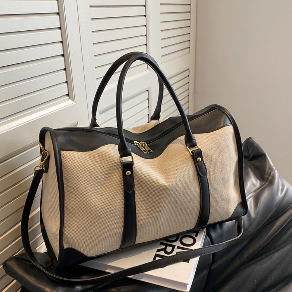 2026 Vintage Canvas & PU Leath - Leather Work Duffle Bag recension och pris