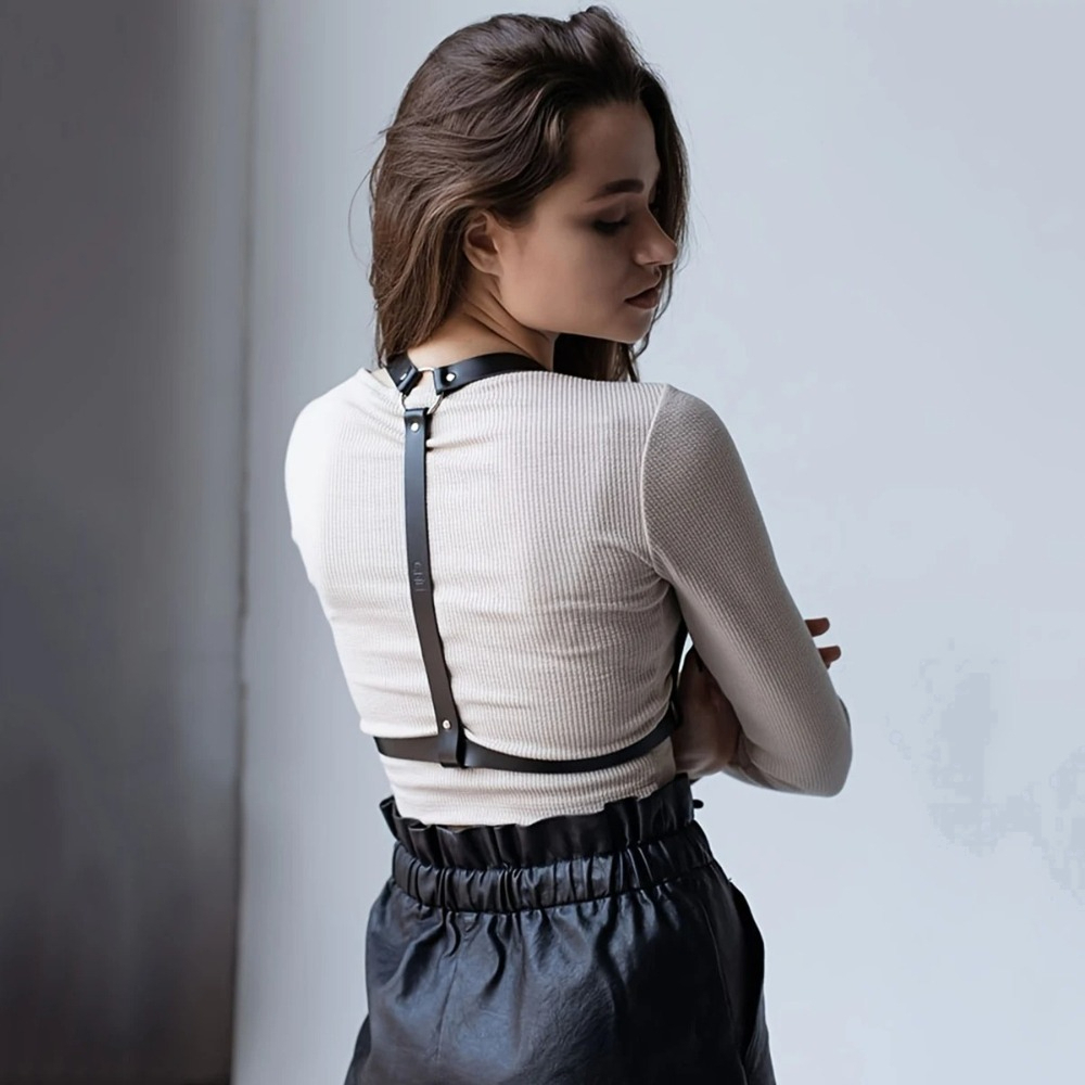 Fashion PU Leather Waist Belt  - Leather Work Harness recension och pris