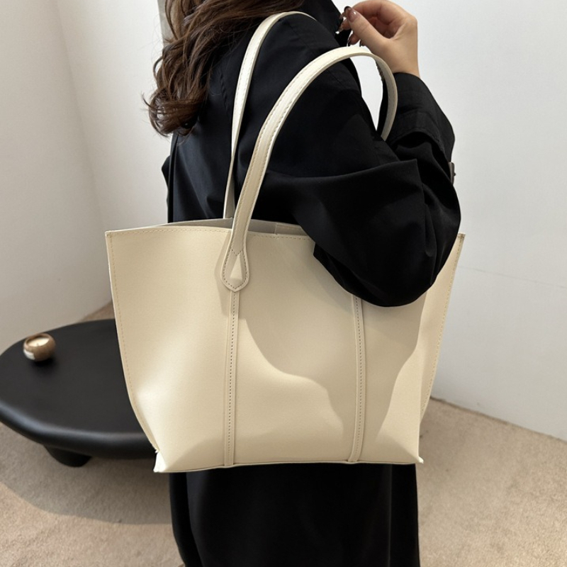 Retro Faux Leather Shoulder Ba - Leather Work Bag Laptop recension och pris