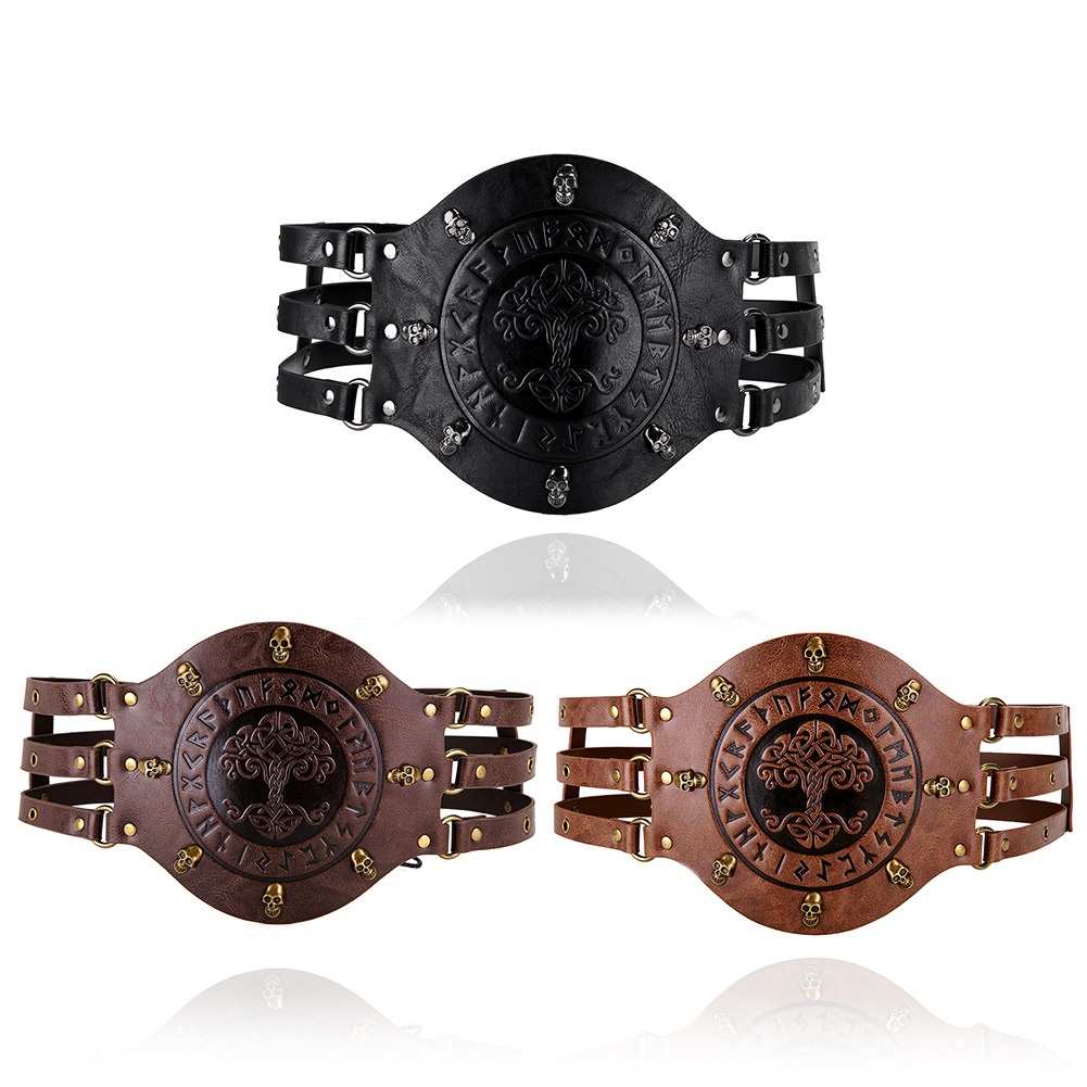 Medieval wide corset belt, Vik - Leatherwork Belt recension och pris
