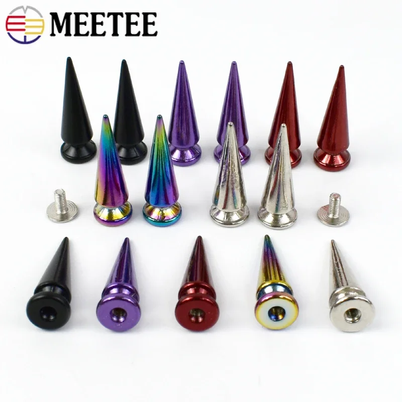 10/20Pcs Meetee Metal Rivets B - Leatherwork Hardware recension och pris