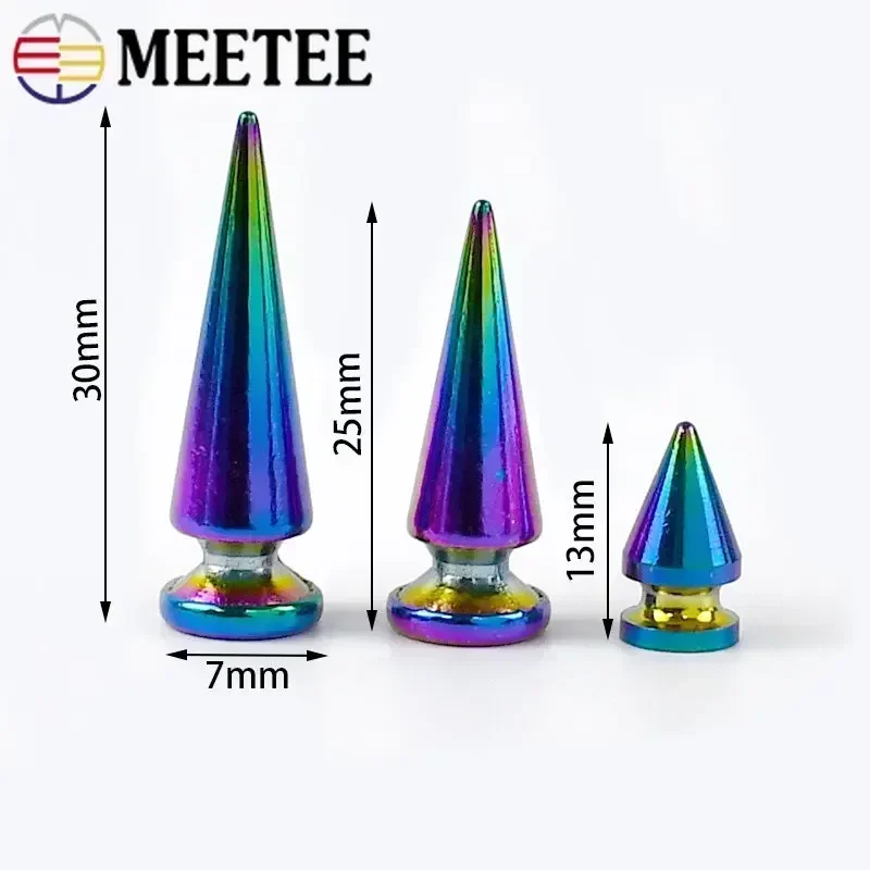 10/20Pcs Meetee Metal Rivets B - Leatherwork Hardware recension och pris