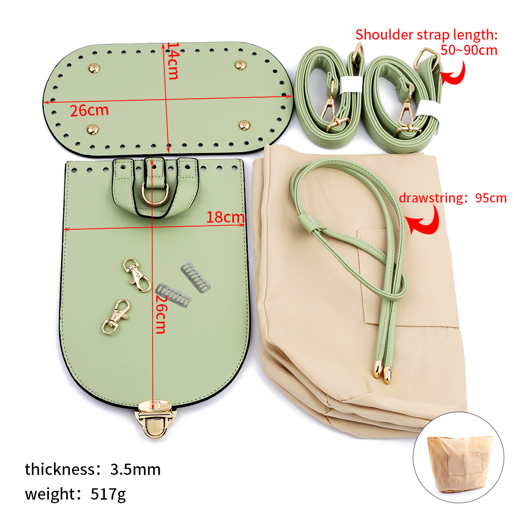 DIY Bag Bottom Flip Hardware S - Leatherwork Hardware recension och pris