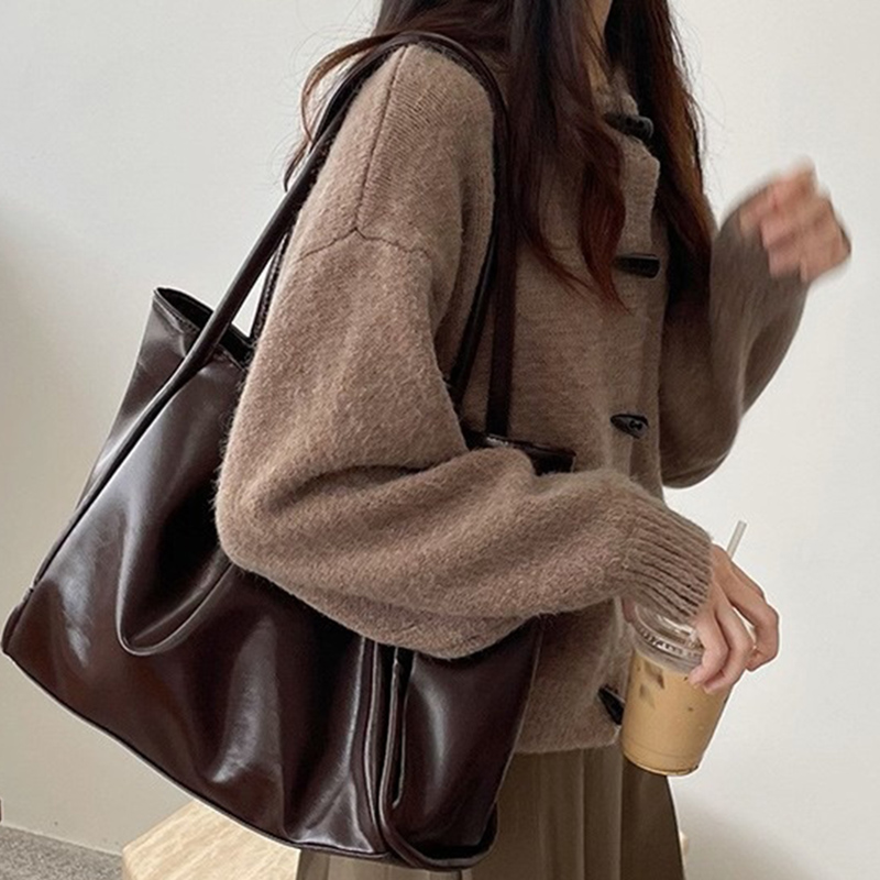 2026 Women New Vintage Shoulde - Leather Work Handbags For Women recension och pris