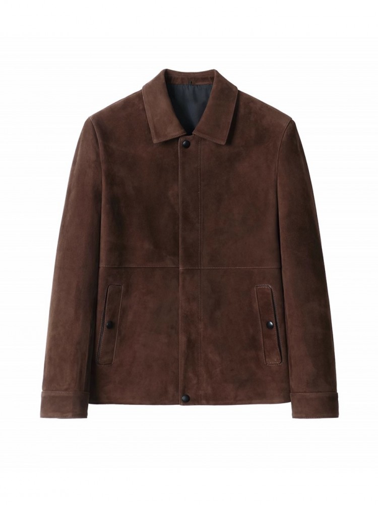 Top Quality Natural Real Suede - Leather Work Jacket Mens recension och pris