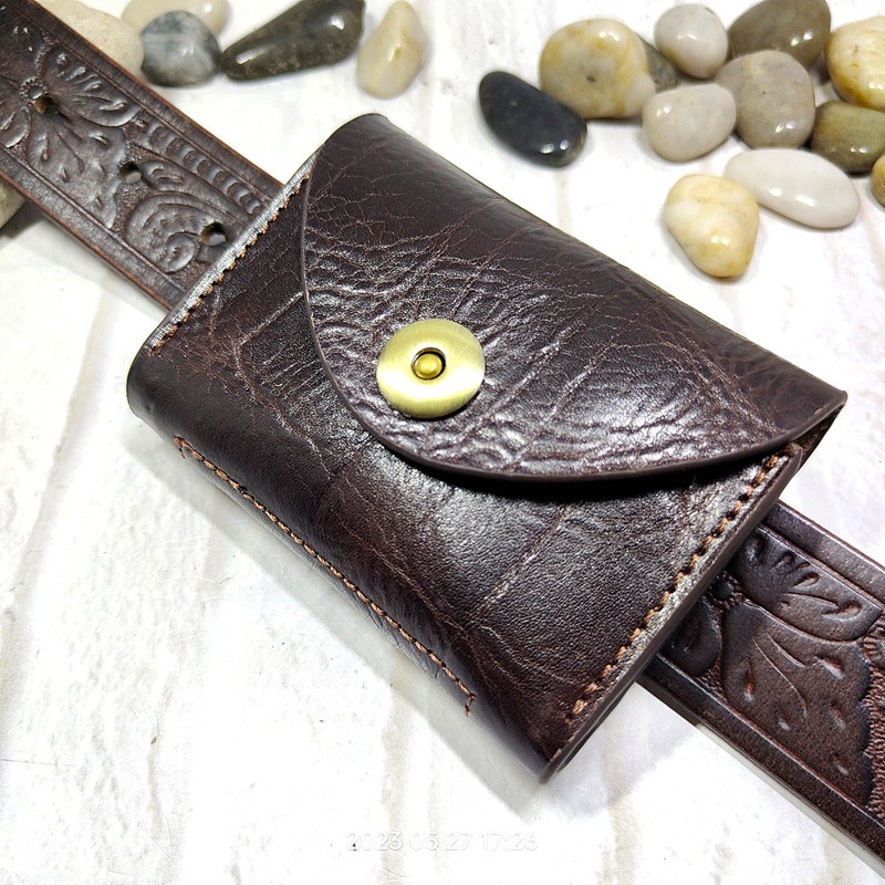 Blongk Mini Waist Bag Thin Bel - Leatherwork Belt recension och pris