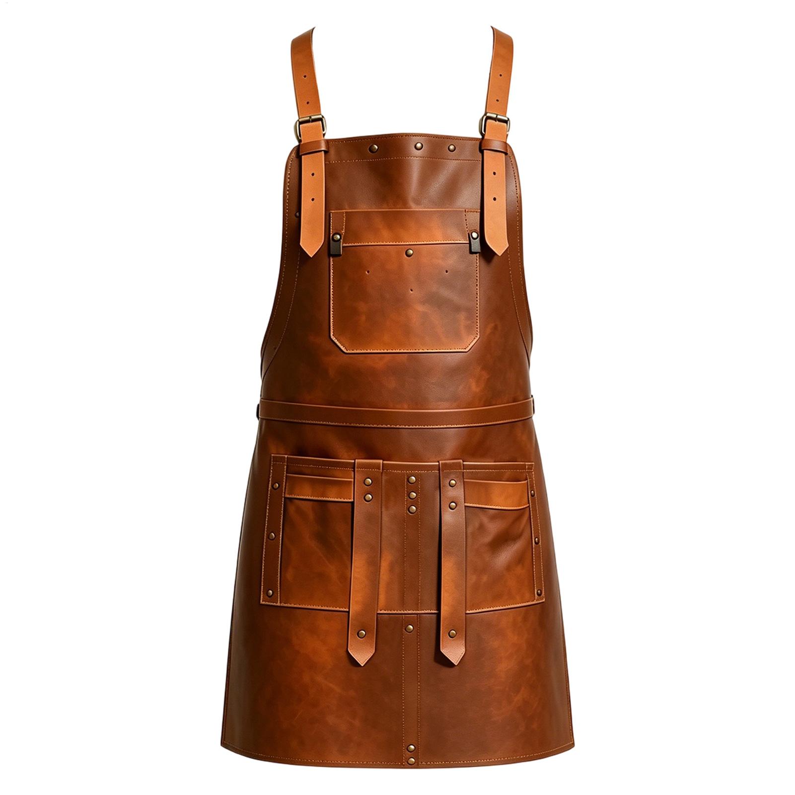 Leather Apron with Multiple Po - Leatherwork Apron recension och pris