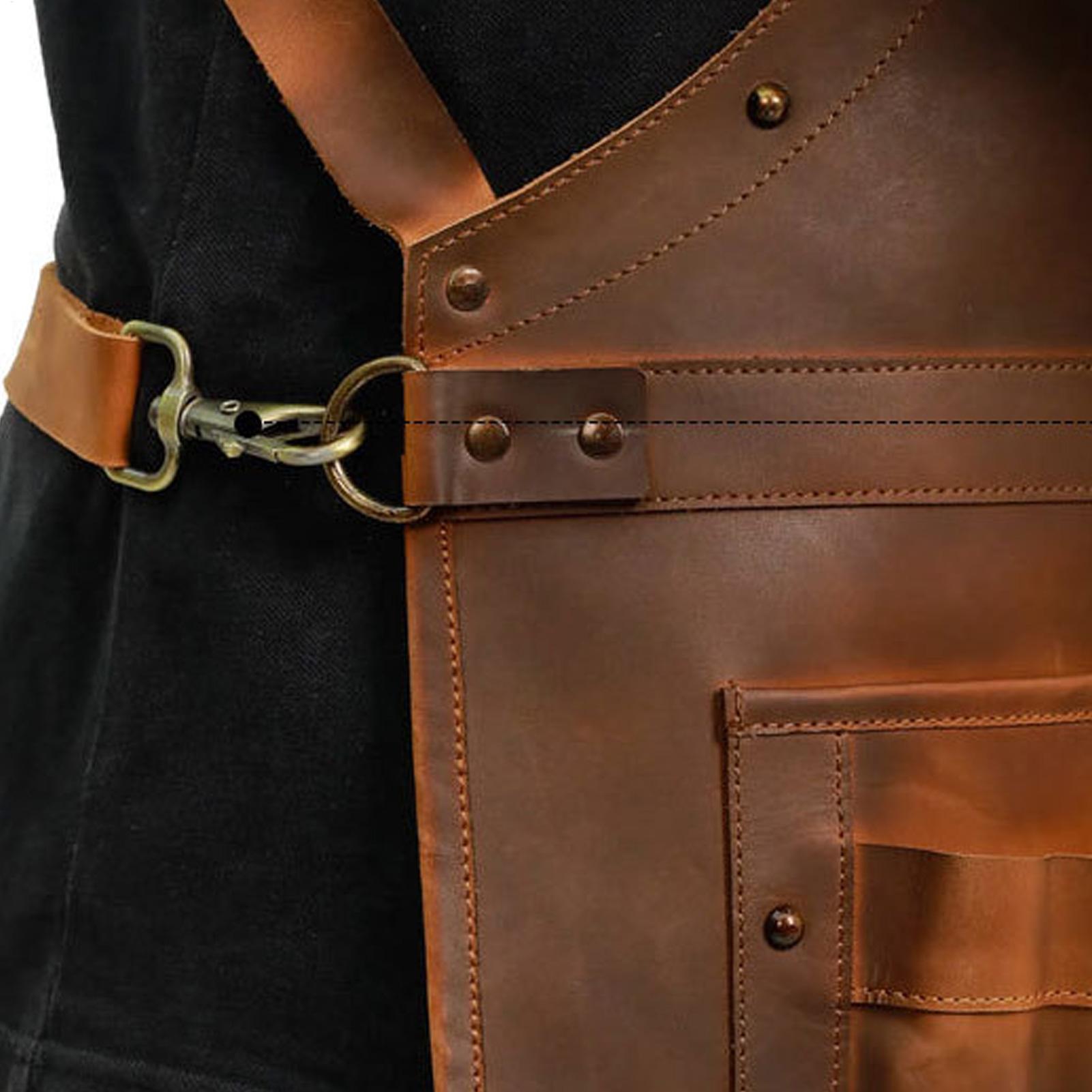 Leather Apron with Multiple Po - Leatherwork Apron recension och pris