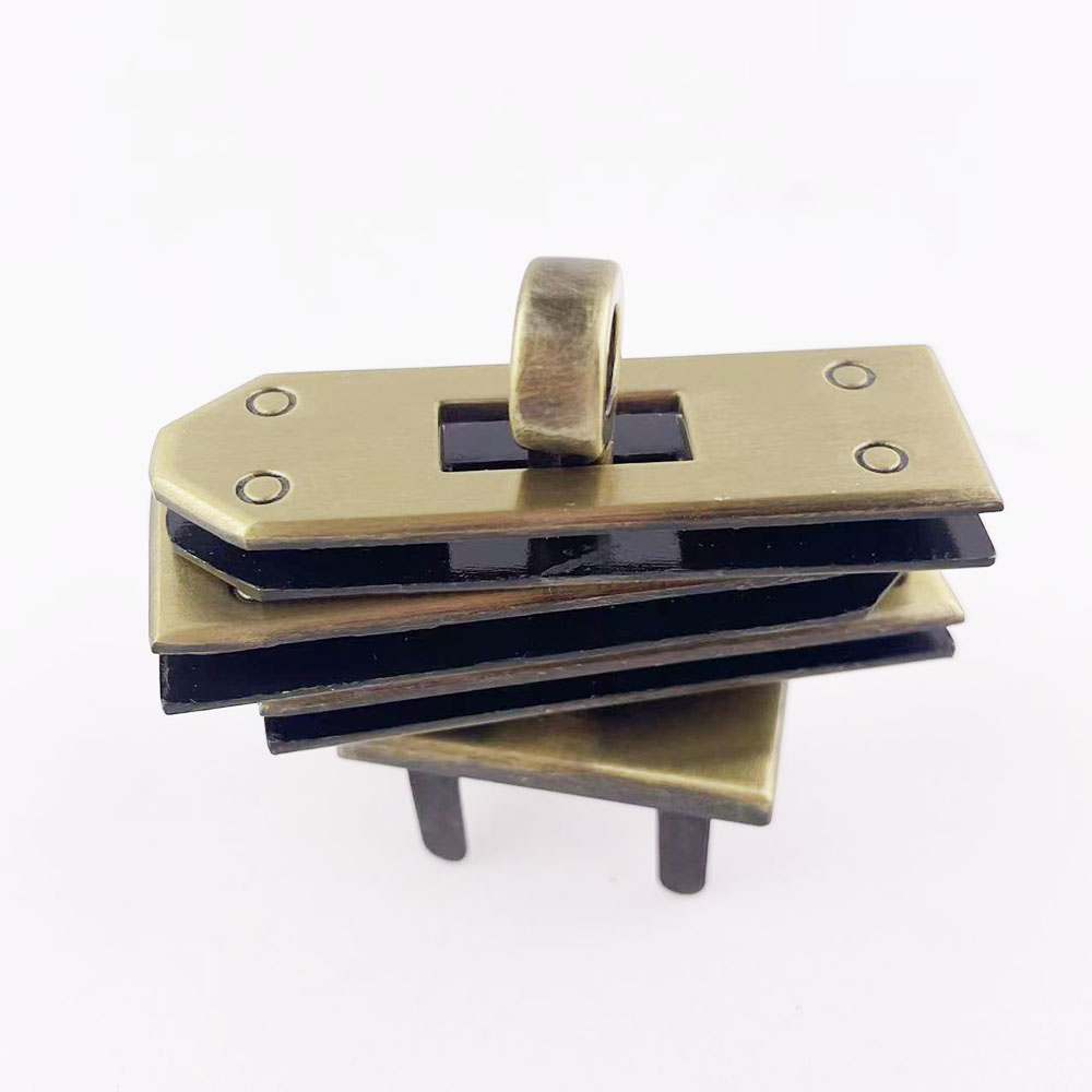 1set(4pcs) 46mm Gold/Brass Met - Leatherwork Hardware recension och pris