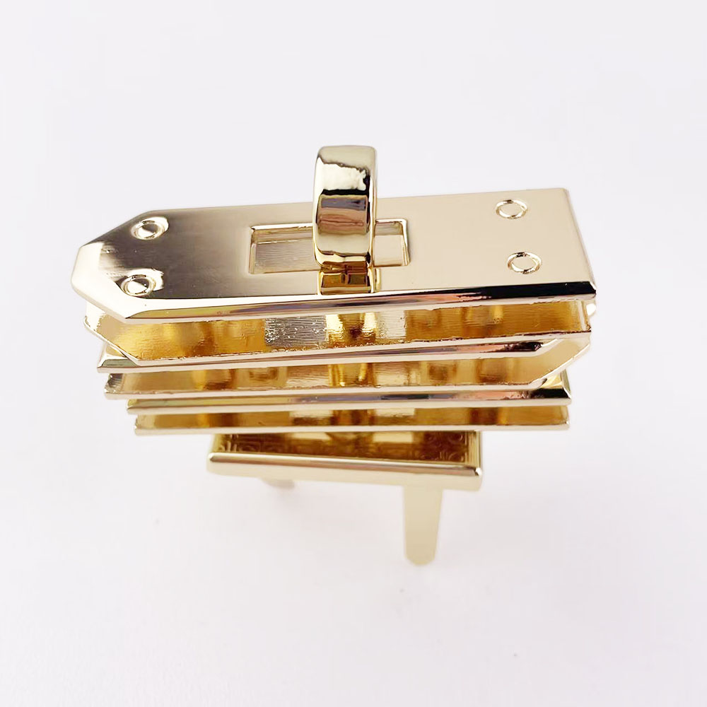 1set(4pcs) 46mm Gold/Brass Met - Leatherwork Hardware recension och pris