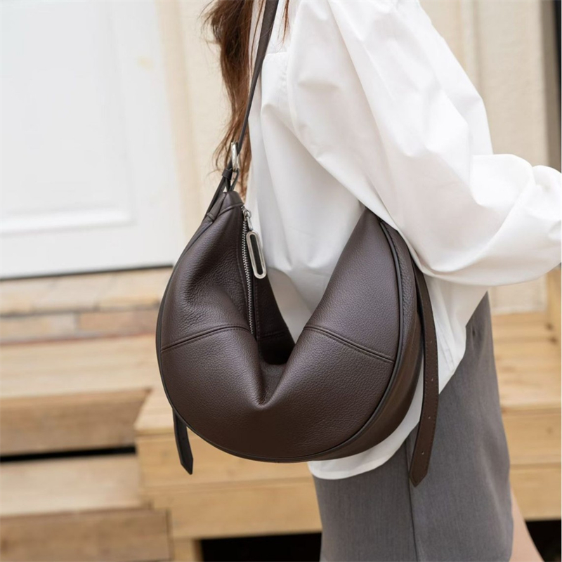 BURMINSA Soft Genuine Leather  - Leather Work Handbags For Women recension och pris