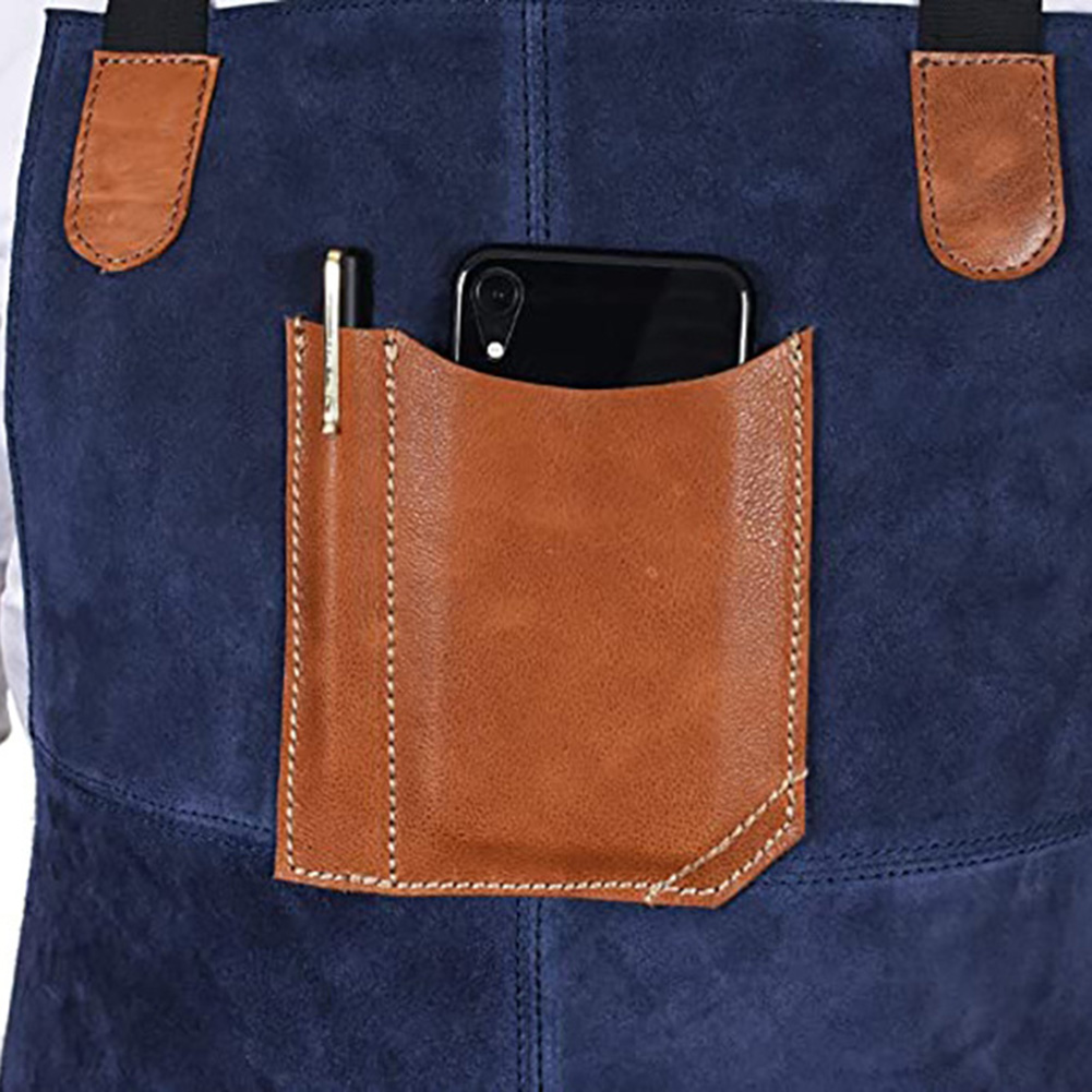 Comfortable doublesided velvet - Leatherwork Apron recension och pris