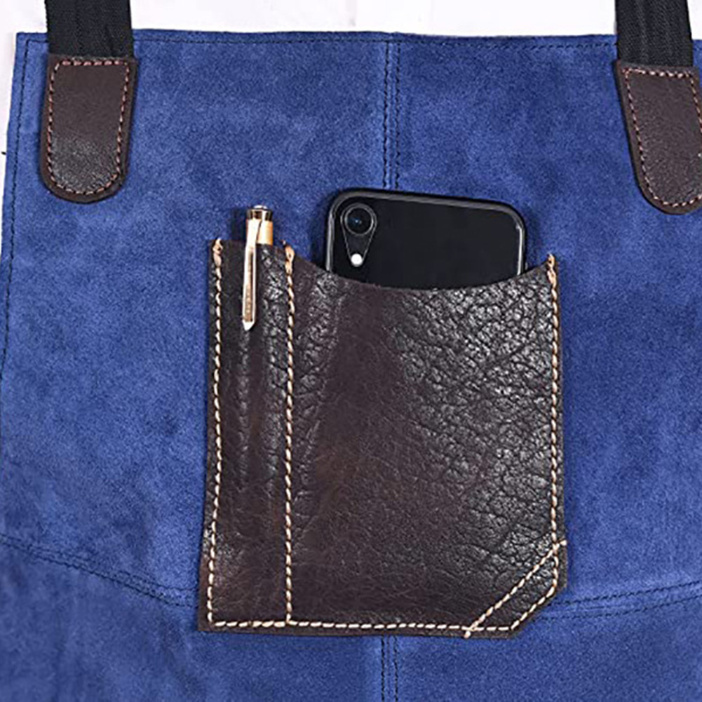 Comfortable doublesided velvet - Leatherwork Apron recension och pris