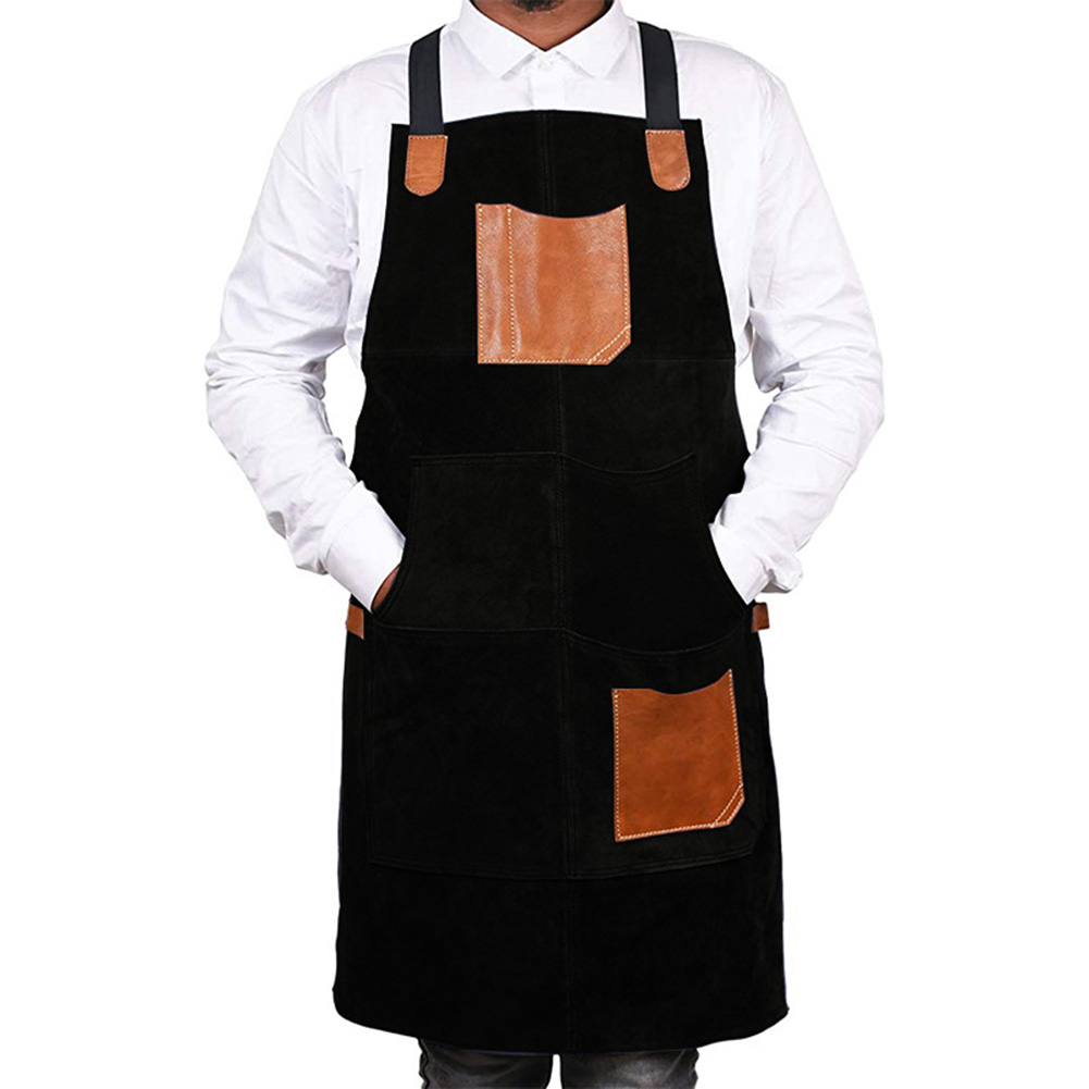 Comfortable doublesided velvet - Leatherwork Apron recension och pris