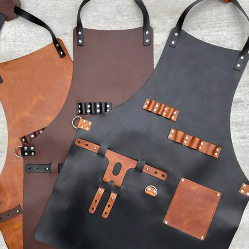 Outdoor PU Leather Apron Outdo - Leatherwork Apron recension och pris