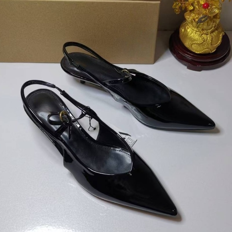 Patent Leather Elegant Office  - Leatherwork Belt recension och pris