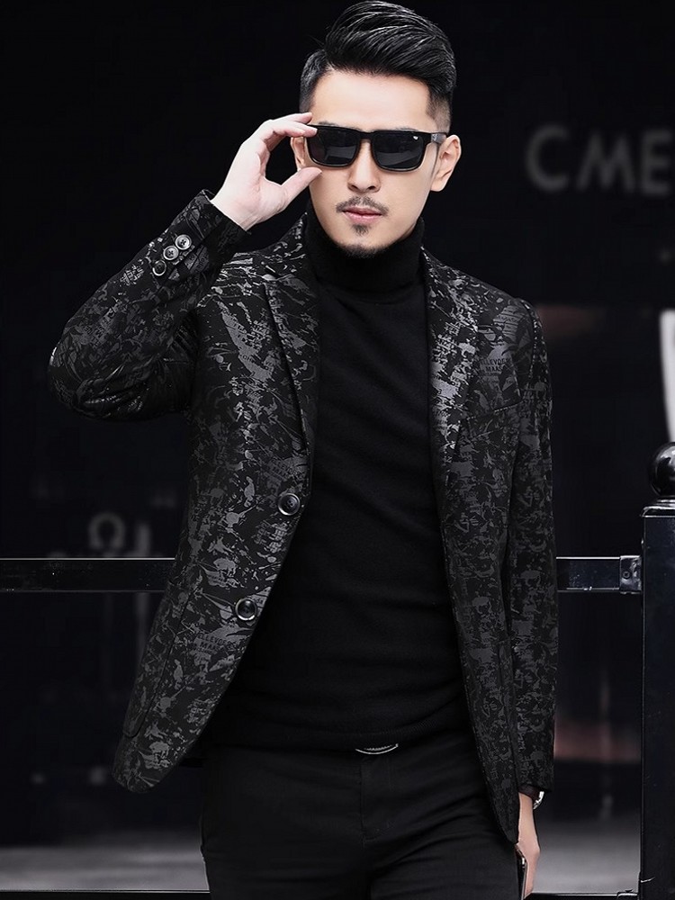 Business Men Work Slim Fit Rea - Leather Work Jacket Mens recension och pris